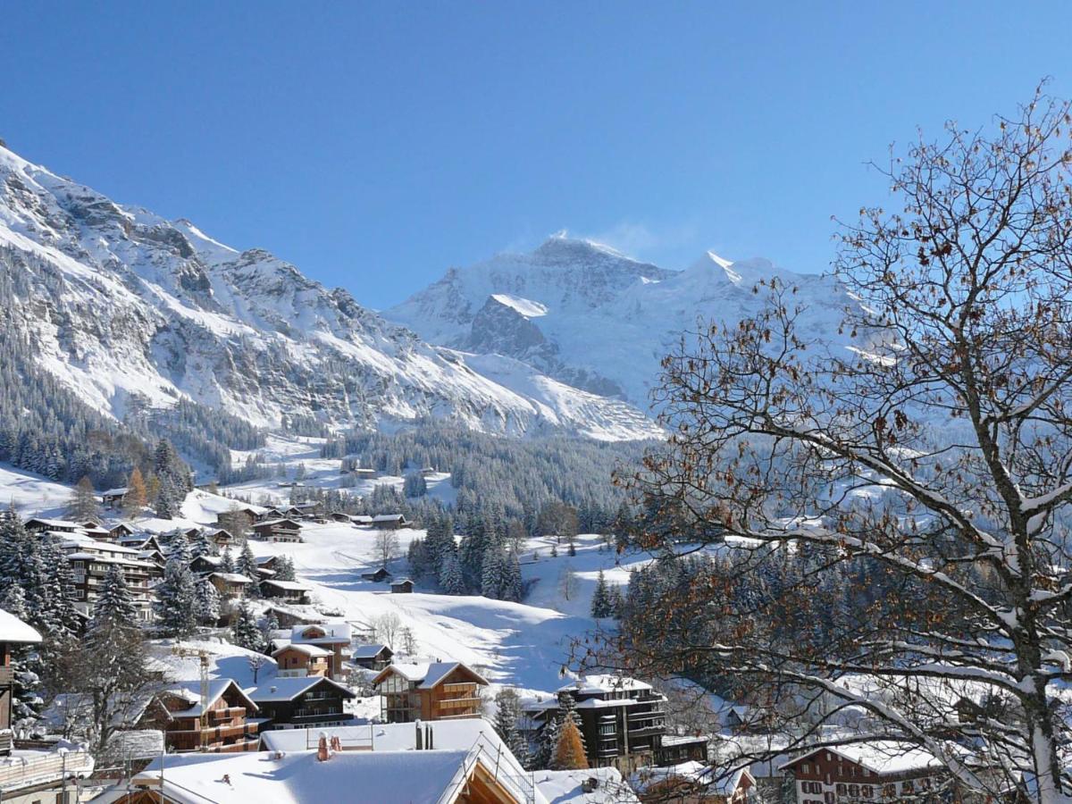 Apartment Bristol Apt-K By Interhome Wengen Extérieur photo