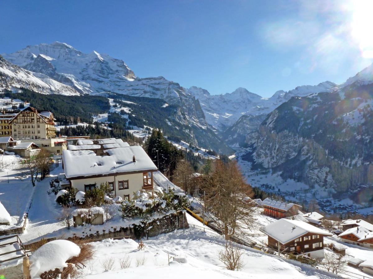 Apartment Bristol Apt-K By Interhome Wengen Extérieur photo